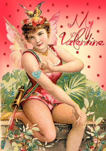Madame Treacle Valentine greeting Card