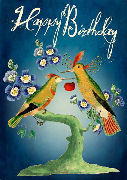 Madame Treacle Birthday Greeting Card