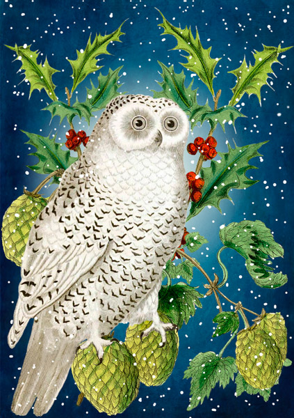Madame Treacle Christmas Card design