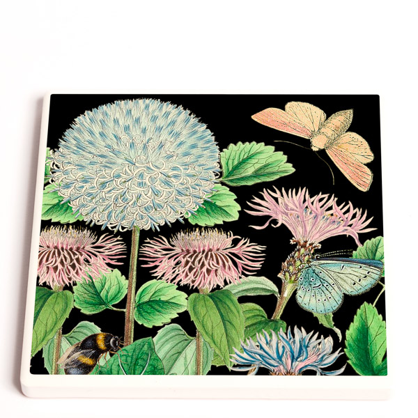 Madame Treacle Midnight Botanical Coasters