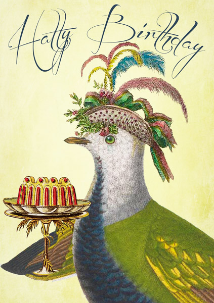 Madame Treacle (Hatty Birthday) Birthday Greeting Cards