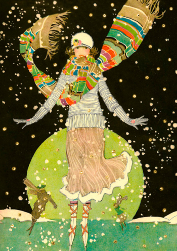 Madame Treacle Glittered Christmas Greeting Cards